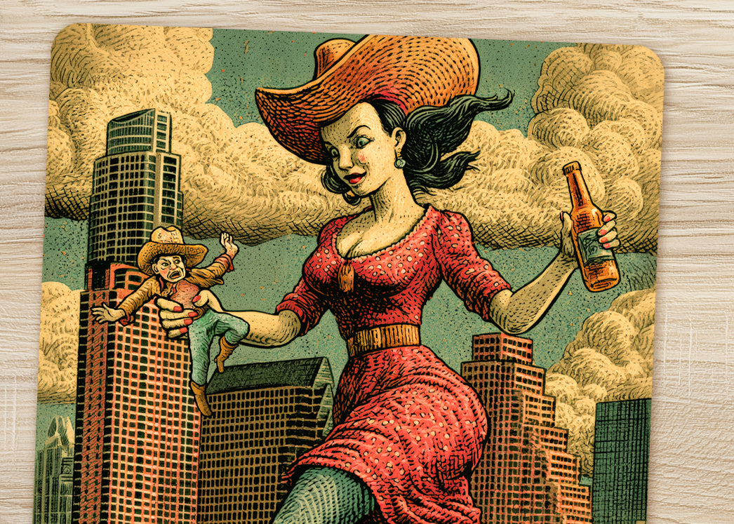 Giantess meets Texas